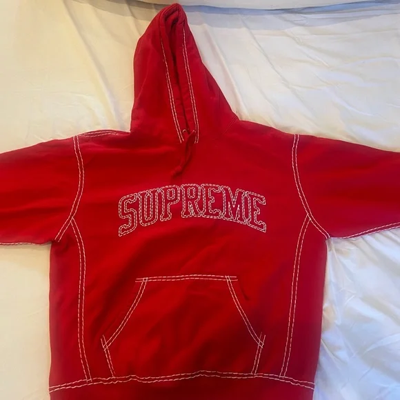 Supreme | Shirts | Supreme Big Stitch Hoodie Fw 2 | Poshmark